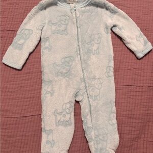 Tahari Light Blue Kids One Piece Footie